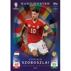 Topps Match Attax UEFA EURO 2024 Euro Master Limited Edition Dominik Szoboszlai (Hungary)